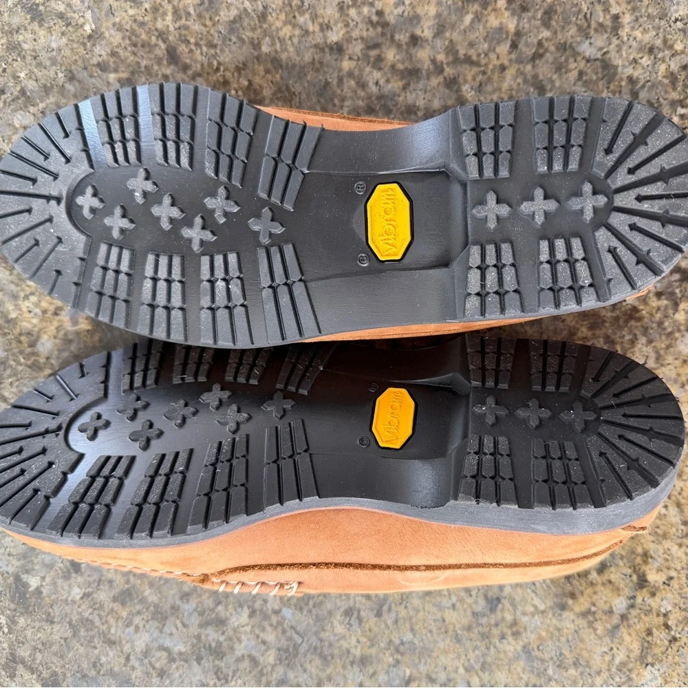 Quoddy Men's Tan Loafers - Picture 9 of 9